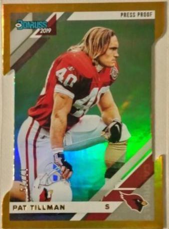 Pat Tillman [Gold Die Cut Press Proof] #16V