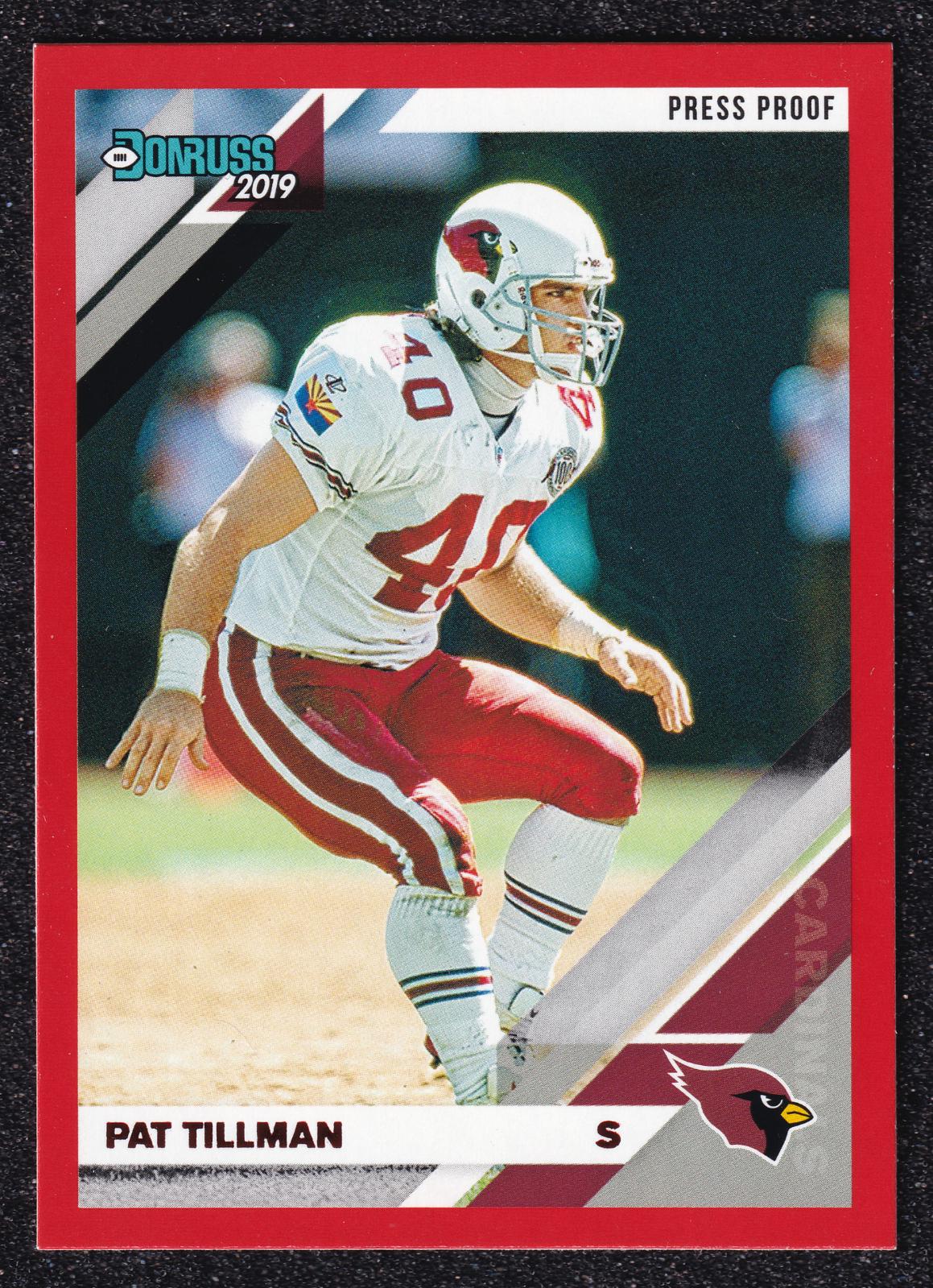 Pat Tillman [Green Press Proof] #16