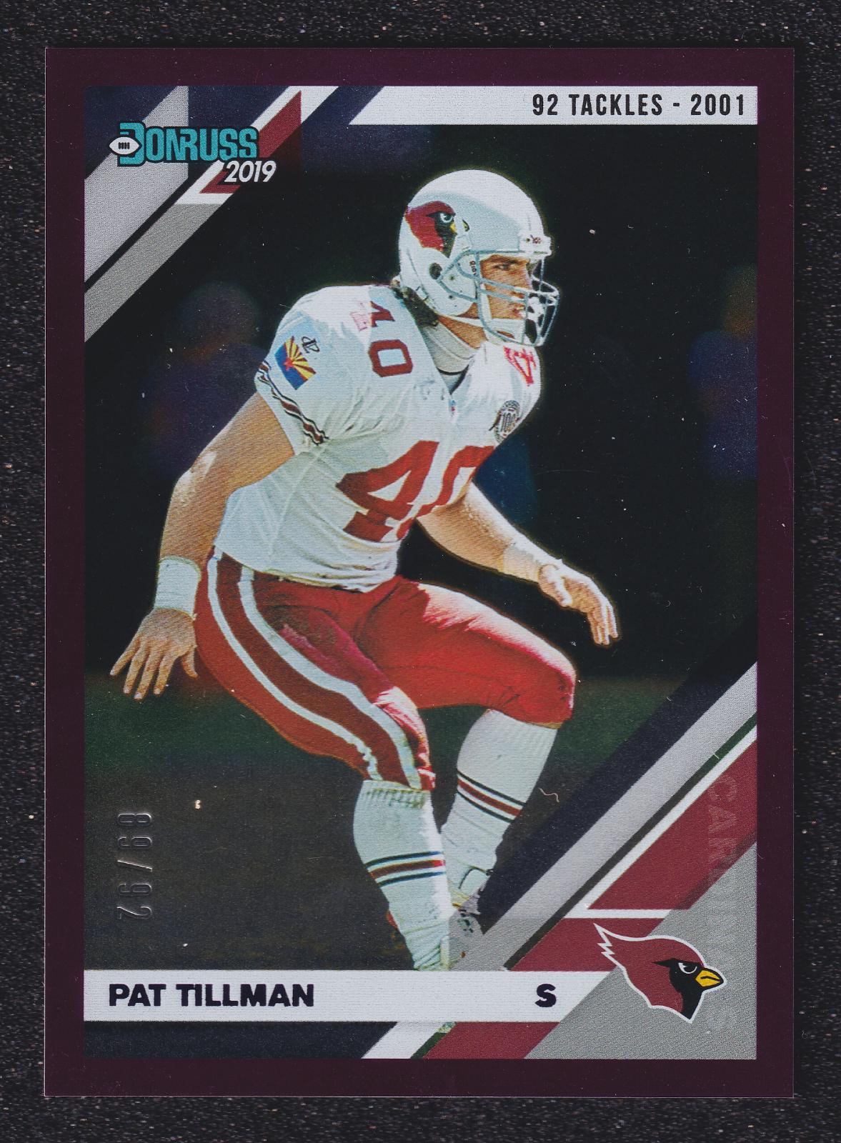 Pat Tillman [Season Stat Line] #16