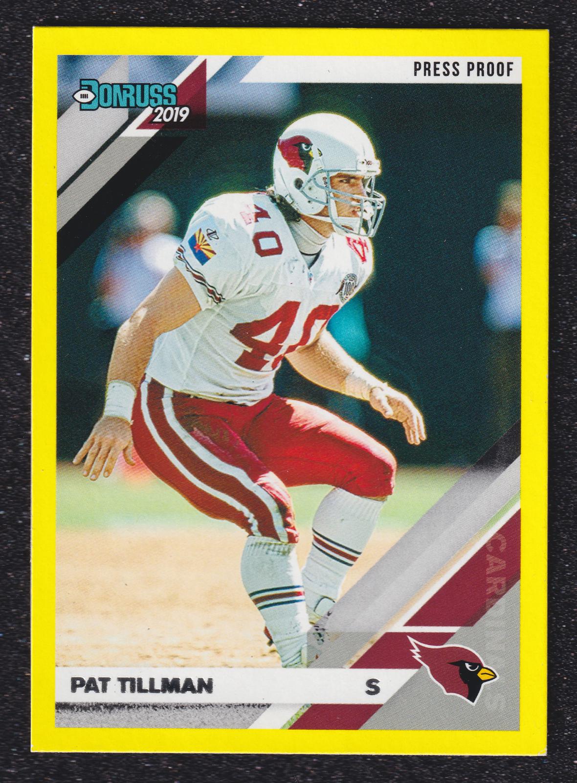 Pat Tillman [Yellow Press Proof] #16