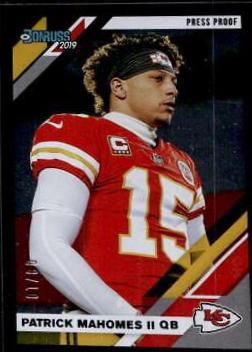 Patrick Mahomes II [Black Press Proof] #1