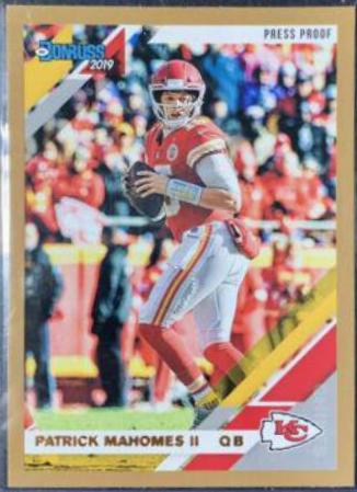 Patrick Mahomes II [Bronze Press Proof] #1