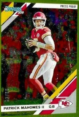 Patrick Mahomes II [Gold Press Proof] #1