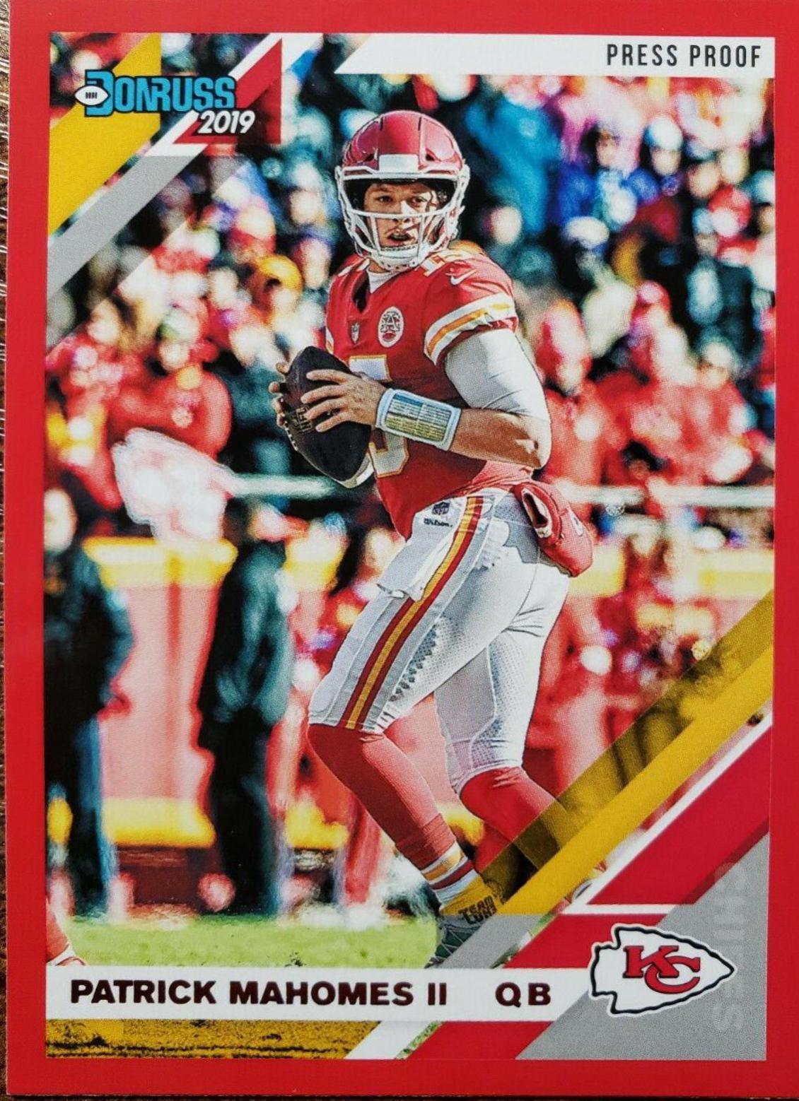 Patrick Mahomes II [Red Press Proof] #1