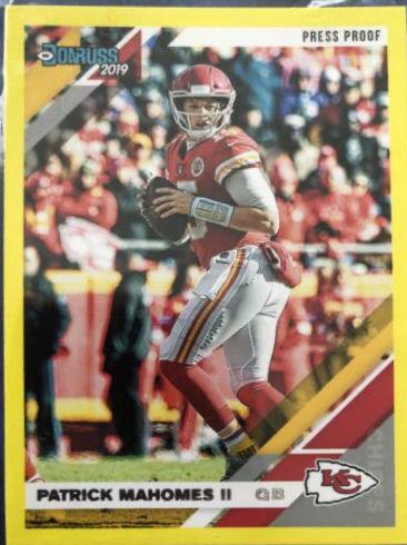 Patrick Mahomes II [Yellow Press Proof] #1
