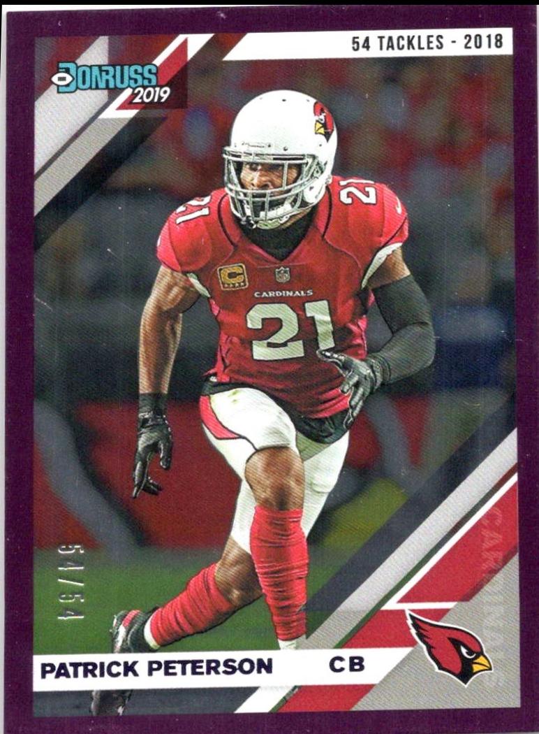 Patrick Peterson [Season Stat Line] #15