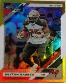 Peyton Barber [Gold Die Cut Press Proof] #239