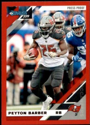 Peyton Barber [Red Press Proof] #239