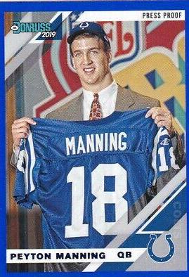 Peyton Manning [Blue Press Proof] #121
