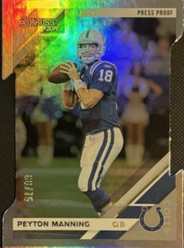 Peyton Manning [Silver Die Cut Press Proof] #121