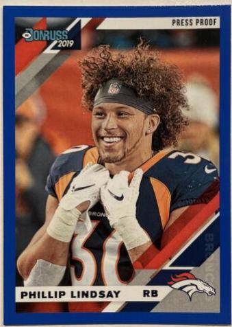 Phillip Lindsay [Blue Press Proof] #83