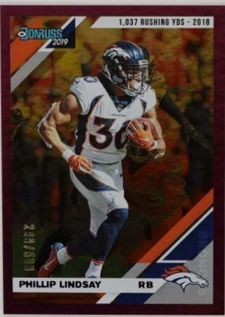 Phillip Lindsay [Season Stat Line] #83