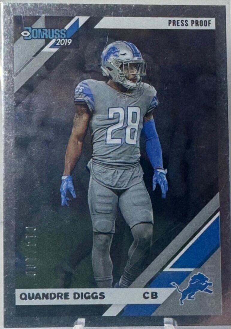 Quandre Diggs [Gold Press Proof] #96