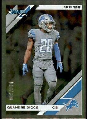 Quandre Diggs [Silver Press Proof] #96