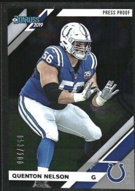 Quenton Nelson [Silver Press Proof] #120