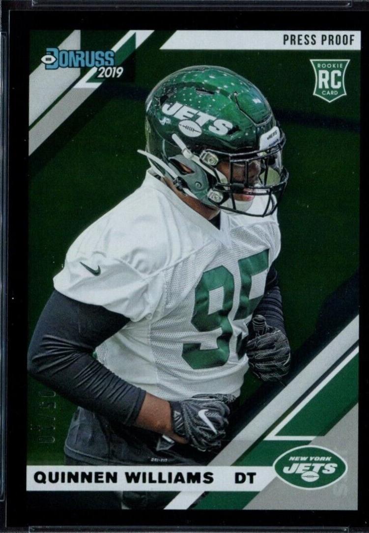 Quinnen Williams [Black Press Proof] #253