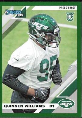 Quinnen Williams [Green Press Proof] #253