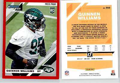 Quinnen Williams [Red Press Proof] #253