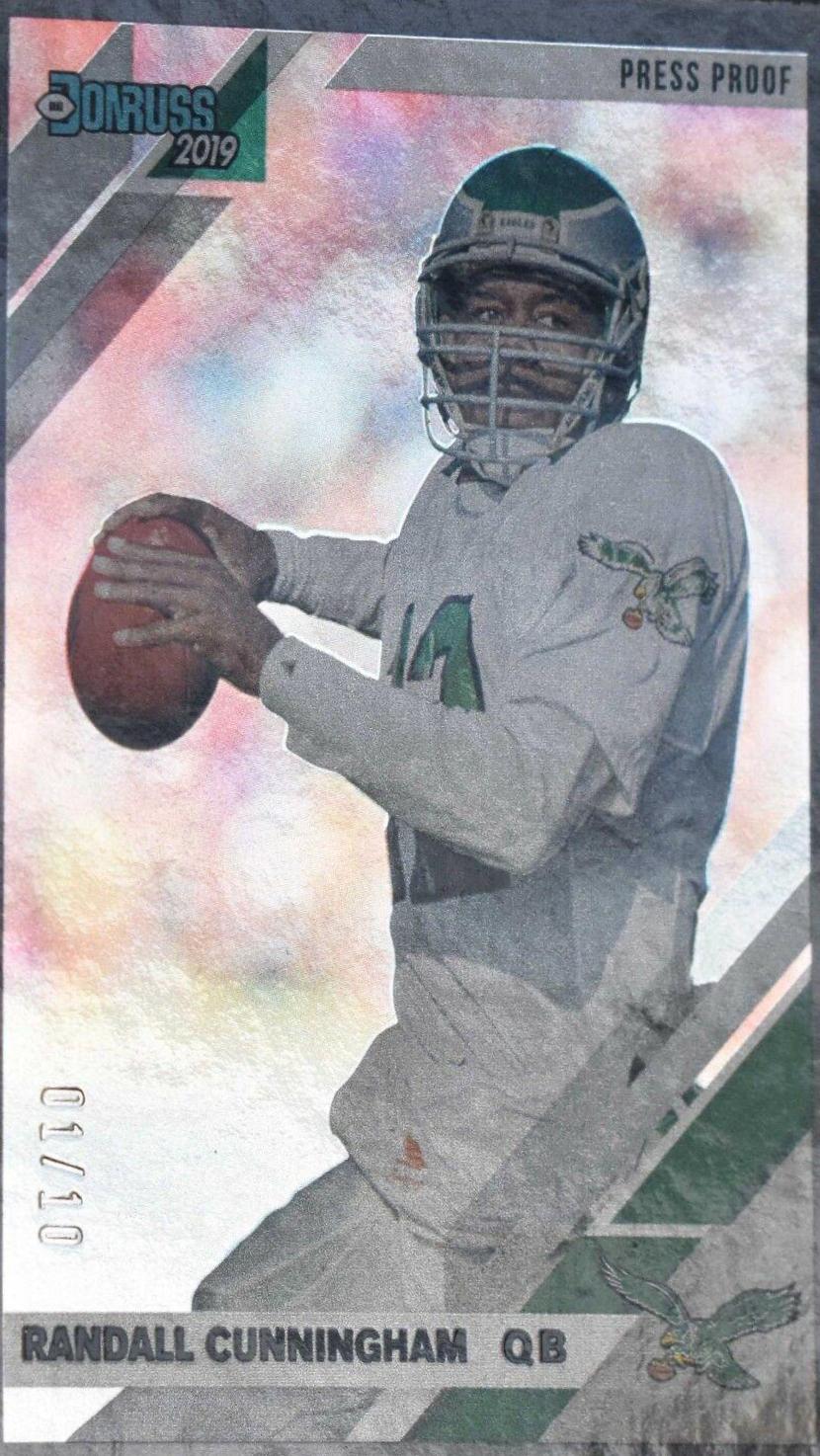 Randall Cunningham [Black Press Proof] #209