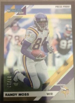 Randy Moss [Black Press Proof] #161