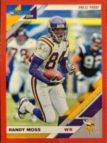 Randy Moss [Red Press Proof] #161