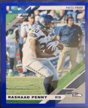 Rashaad Penny [Blue Press Proof] #247