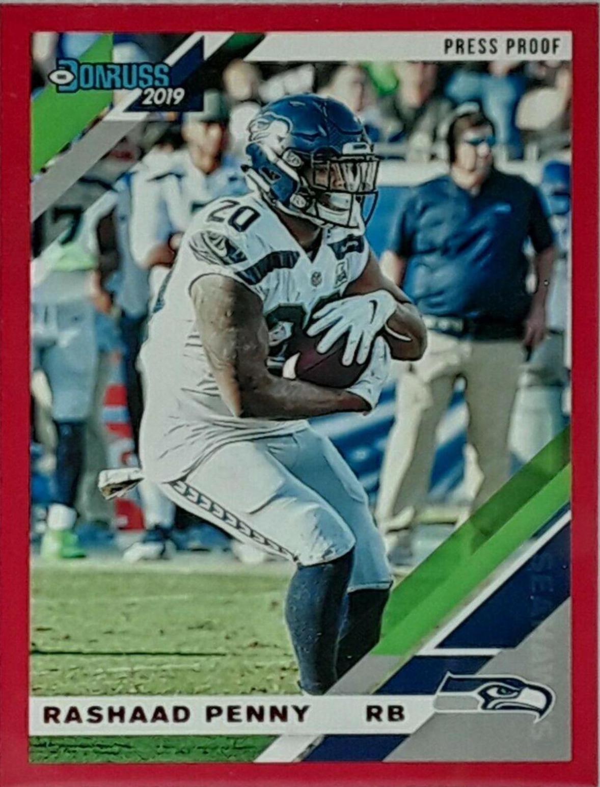 Rashaad Penny [Red Press Proof] #247