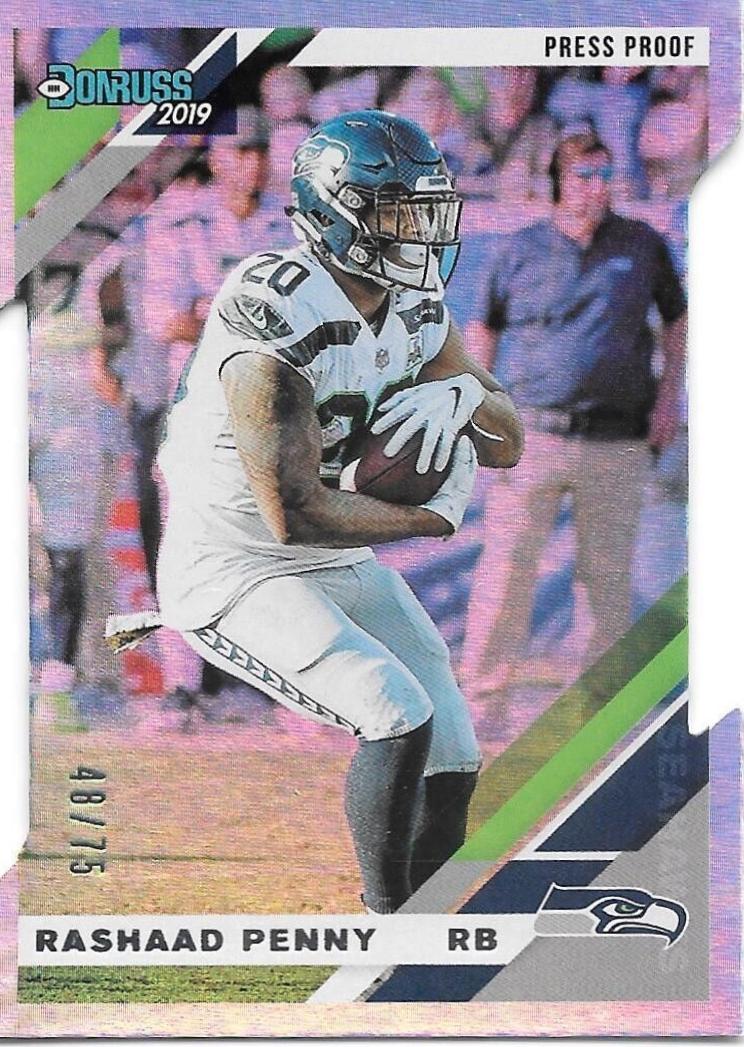 Rashaad Penny [Silver Die Cut Press Proof] #247