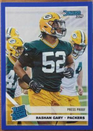 Rashan Gary [Blue Press Proof] #345