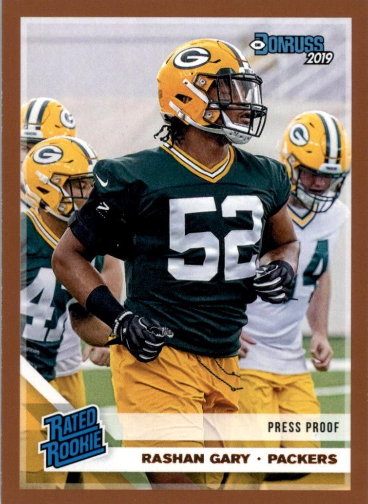 Rashan Gary [Bronze Press Proof] #345