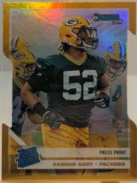 Rashan Gary [Gold Die Cut Press Proof] #345