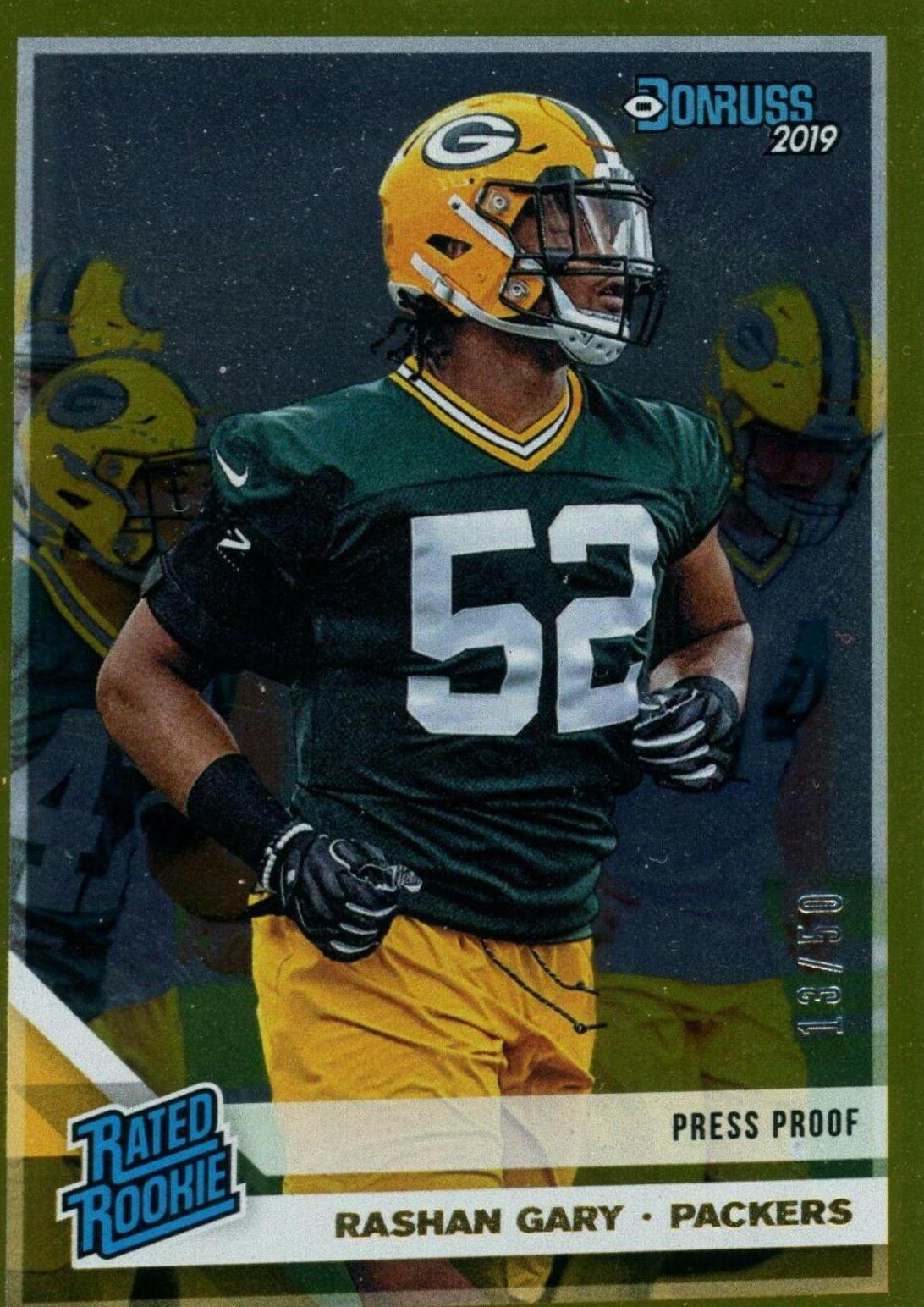 Rashan Gary [Gold Press Proof] #345