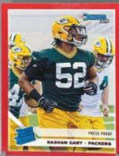 Rashan Gary [Red Press Proof] #345