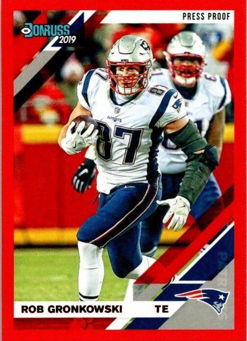 Rob Gronkowski [Red Press Proof] #164