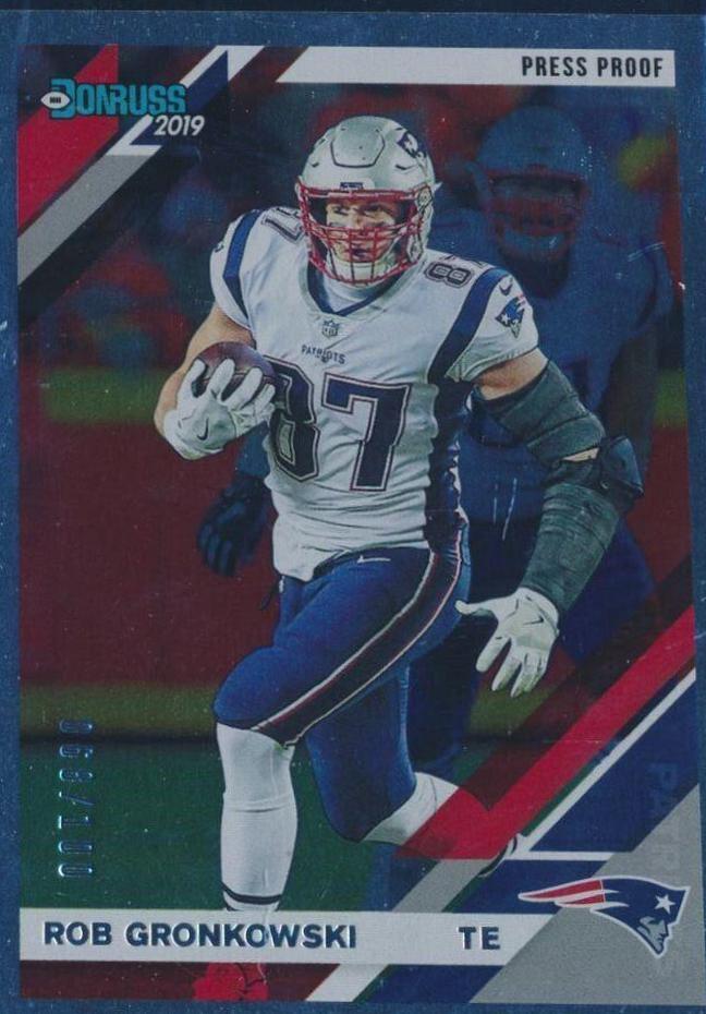 Rob Gronkowski [Yellow Press Proof] #164