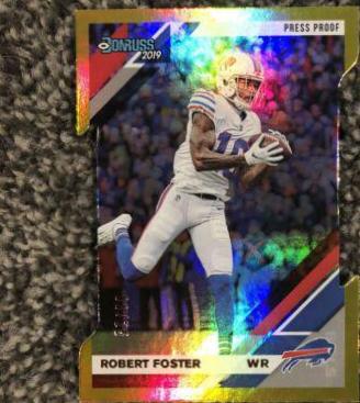 Robert Foster [Gold Die Cut Press Proof] #36