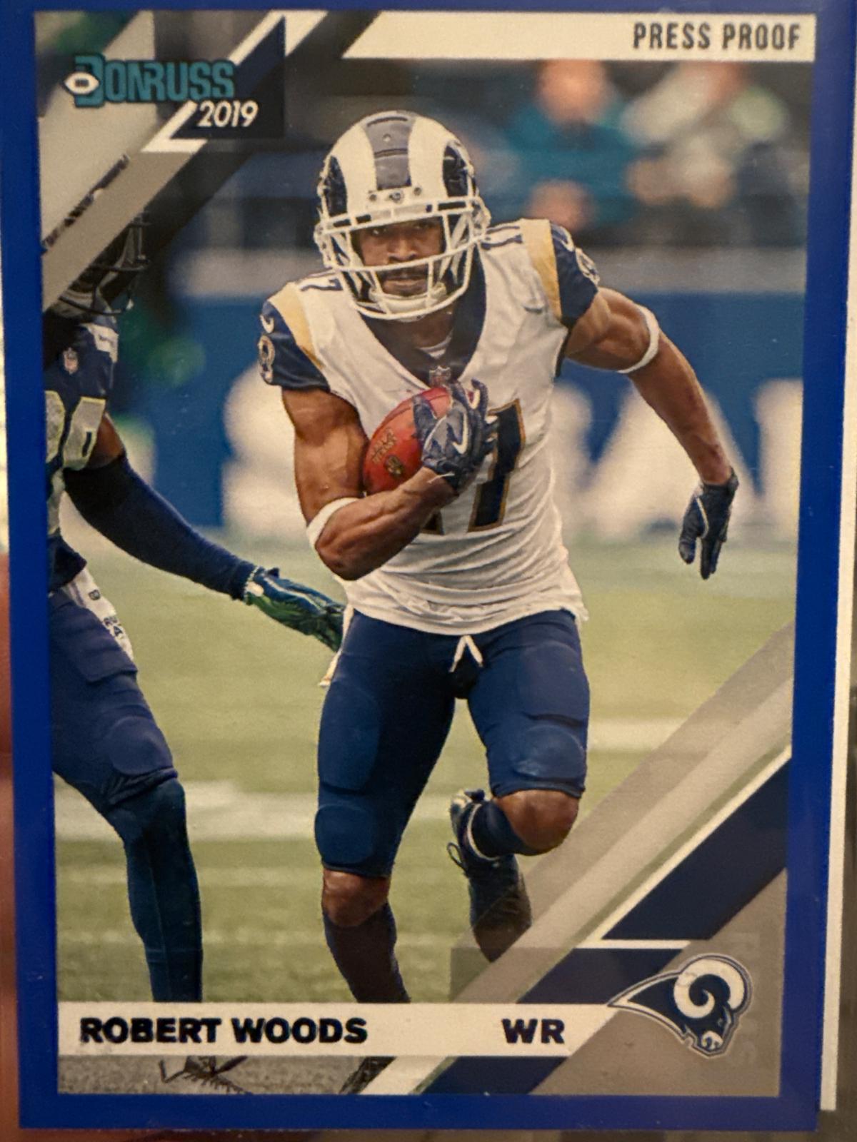 Robert Woods [Blue Press Proof] #141