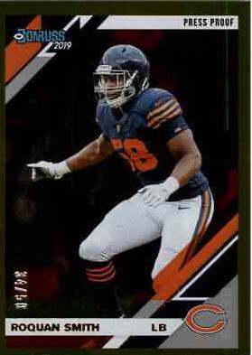 Roquan Smith [Gold Press Proof] #54