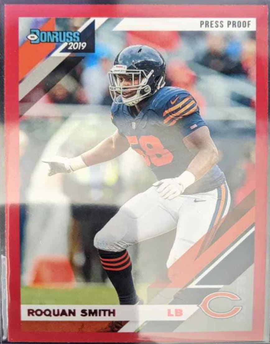 Roquan Smith [Red Press Proof] #54