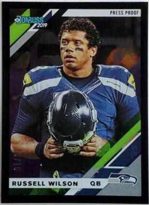 Russell Wilson [Black Press Proof] #227