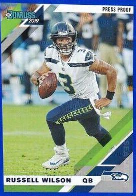 Russell Wilson [Blue Press Proof] #227