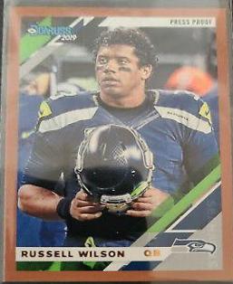 Russell Wilson [Bronze Press Proof] #227