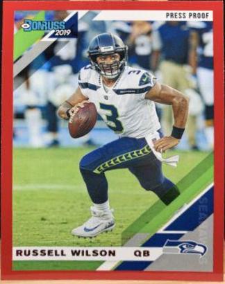 Russell Wilson [Red Press Proof] #227