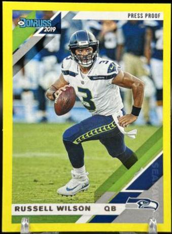 Russell Wilson [Yellow Press Proof] #227