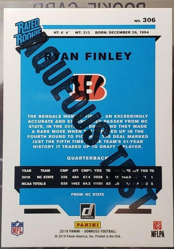 Ryan Finley [Aqueous Test] #306