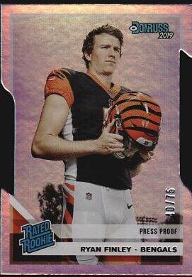 Ryan Finley [Silver Die Cut Press Proof] #306