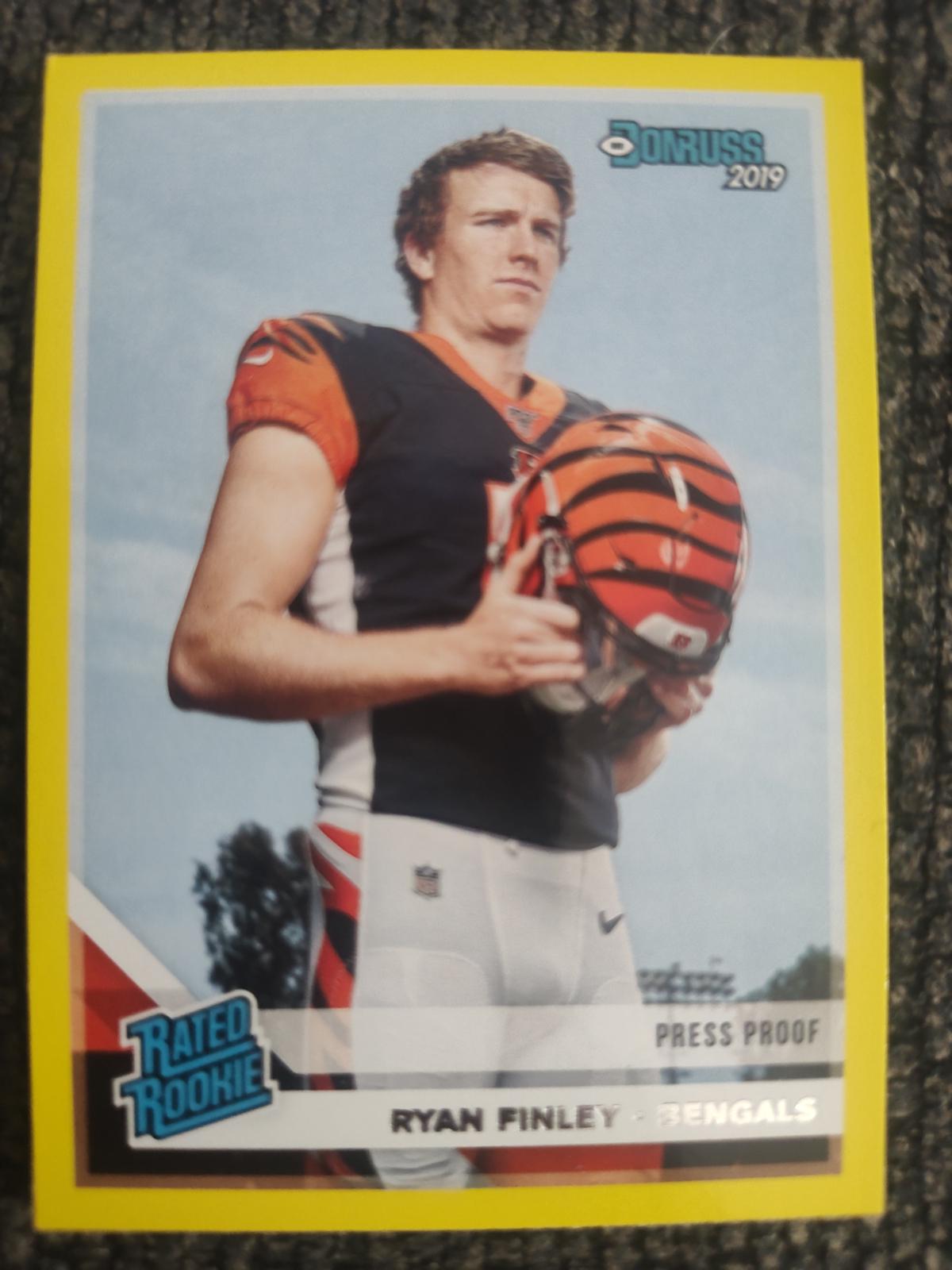 Ryan Finley [Yellow Press Proof] #306