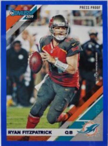 Ryan Fitzpatrick [Blue Press Proof] #146