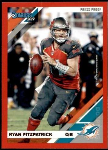 Ryan Fitzpatrick [Red Press Proof] #146