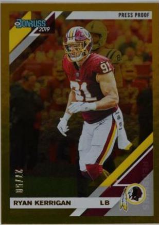 Ryan Kerrigan [Gold Press Proof] #200